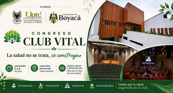 Congreso Club Vital 2026 - Tunja, Boyacá